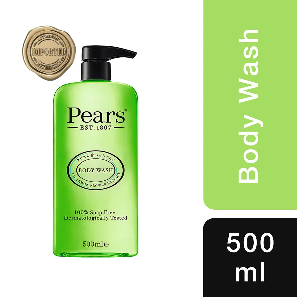 Pears Pure & Gentle Body Wash with Lemon Flower Extract