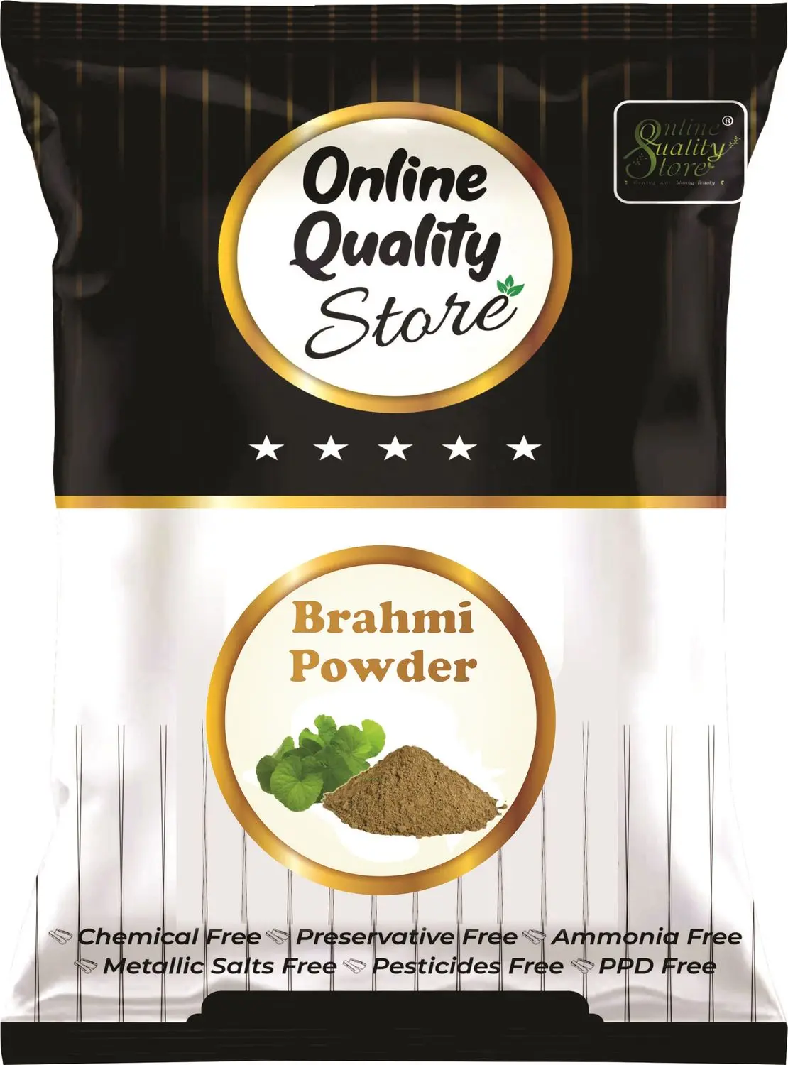 Online Quality Store Brahmi Powder - 100 g Organic Brahmi Leaf Powder-100g |Bacopa monnieri | Brahmi leaf Herbal Powder | 100% Natural Brahmi Leaves Powder {brahmileafpowder_100}