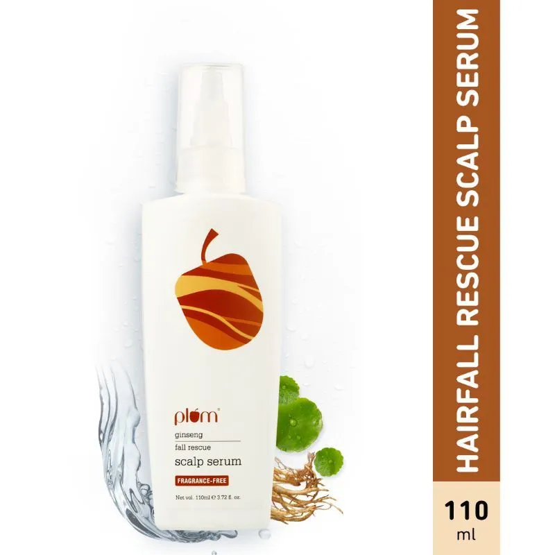 Plum Ginseng Sulphate Free & Paraben Free Scalp Serum For Hairfall Control And Hair Growth