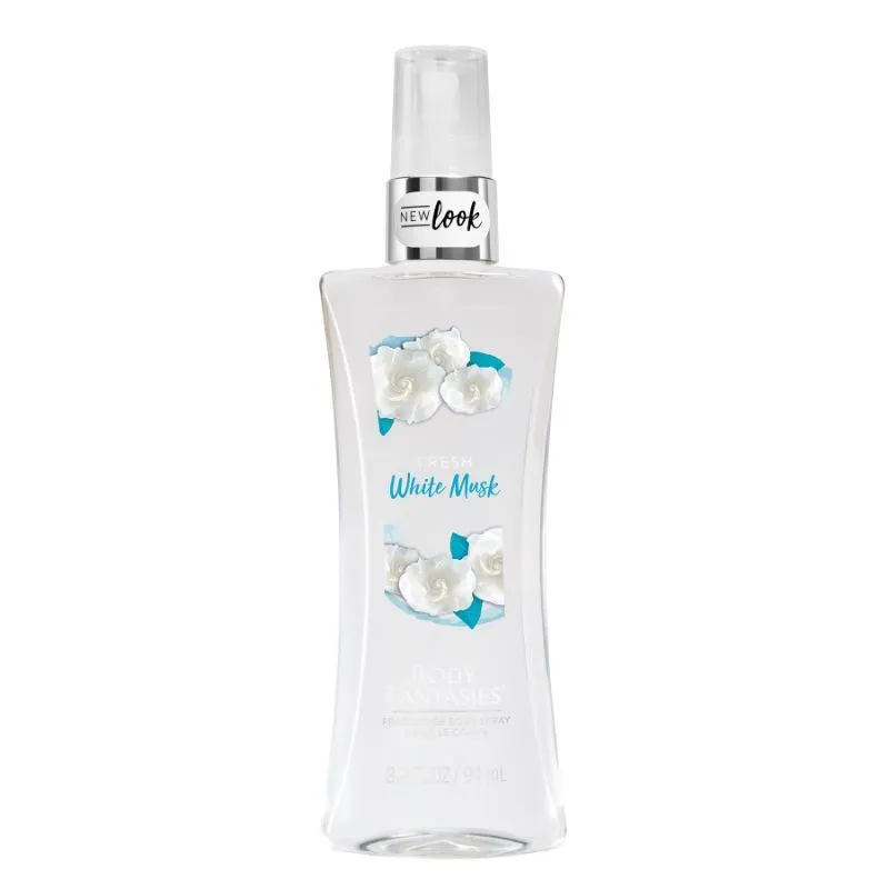 Body Fantasies Body Spray Mist Fresh White Musk