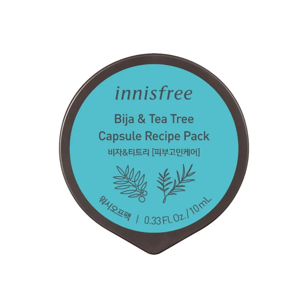 Innisfree Capsule Recipe Pack [Bija & Tea Tree] (10 ml)