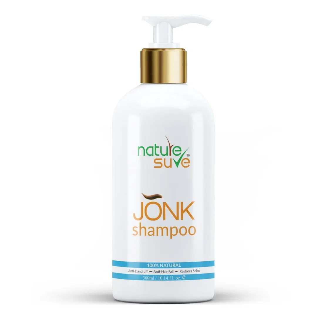 Nature Sure Jonk Shampoo Hair Cleanser for Men and Women - 1 Pack (300 ml)