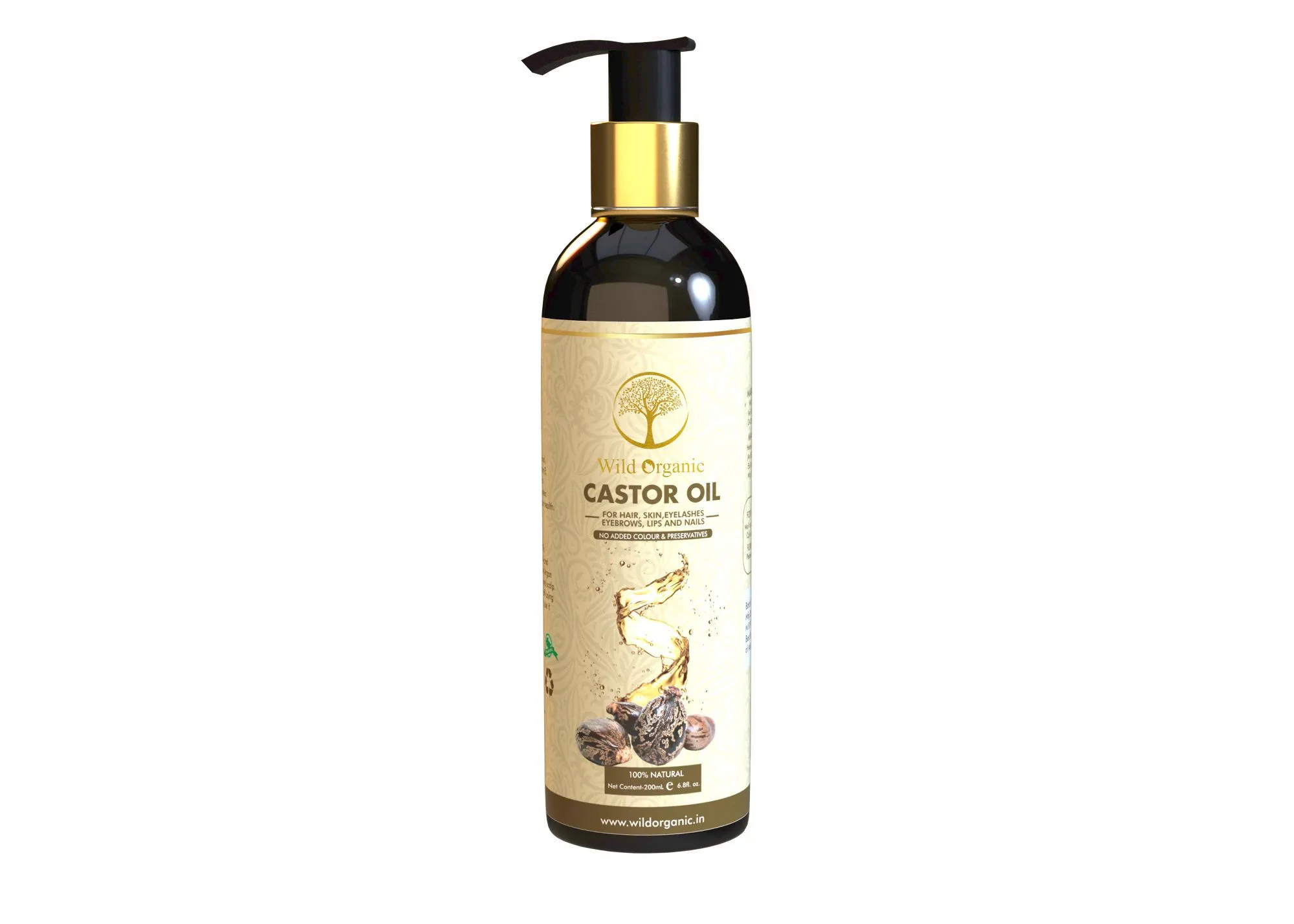 Wild Organic Castor Oil