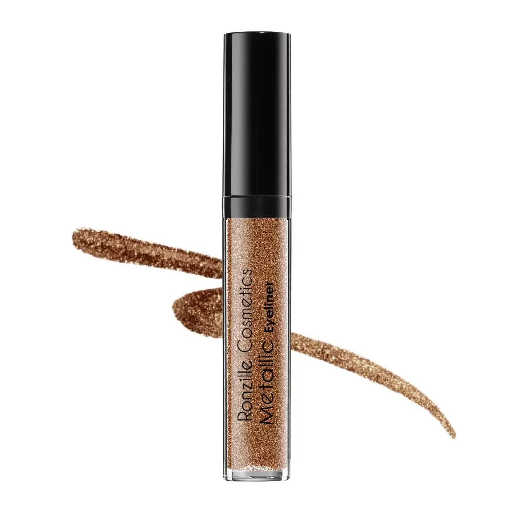 Ronzille shimmer Metallic Glitter Eyeliner Brown