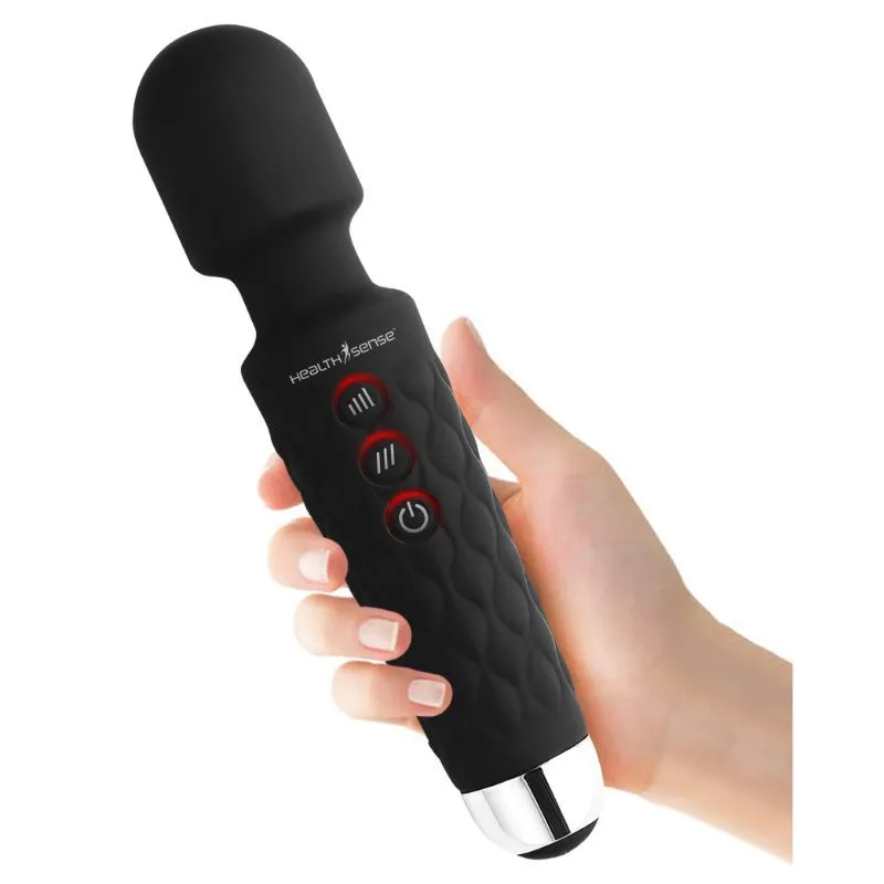 HealthSense Magic-Vibe Black Body Massager (HM260)