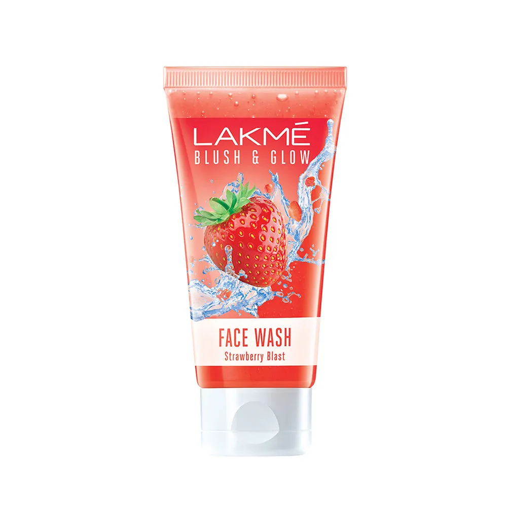 Lakme Blush & Glow Strawberry Blast Face Wash