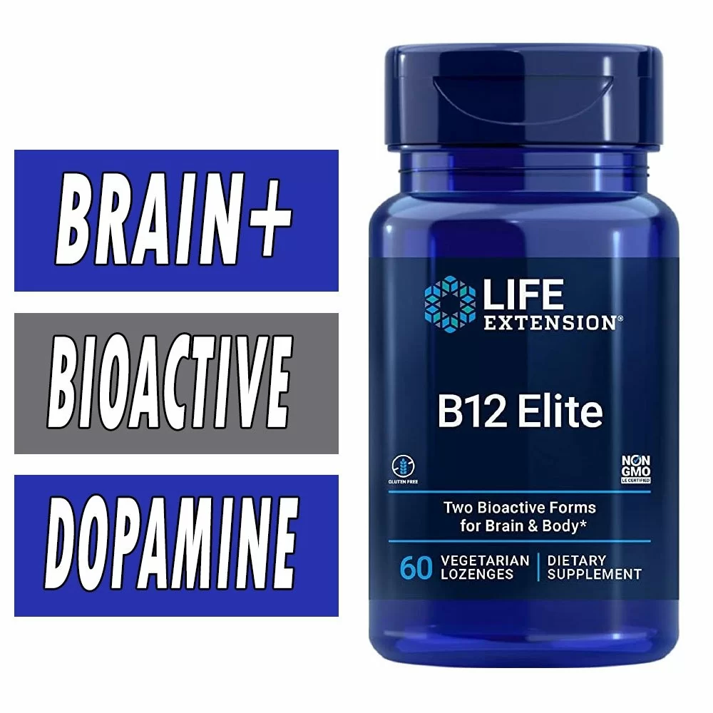 Life Extension B12 Elite - 60 Veg Lozenges