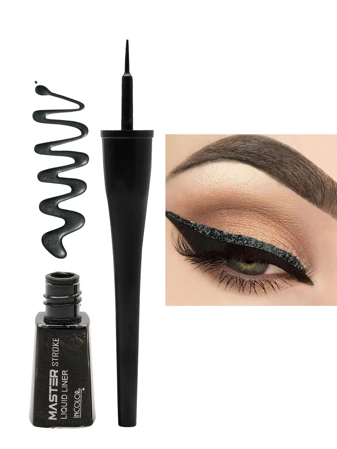 Incolor master Stroke Eyeliner 02 VERY BLACK 6 Ml