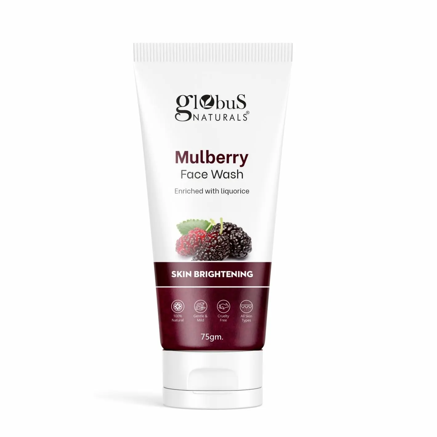 Globus Naturals Mulberry Face Wash 75gm