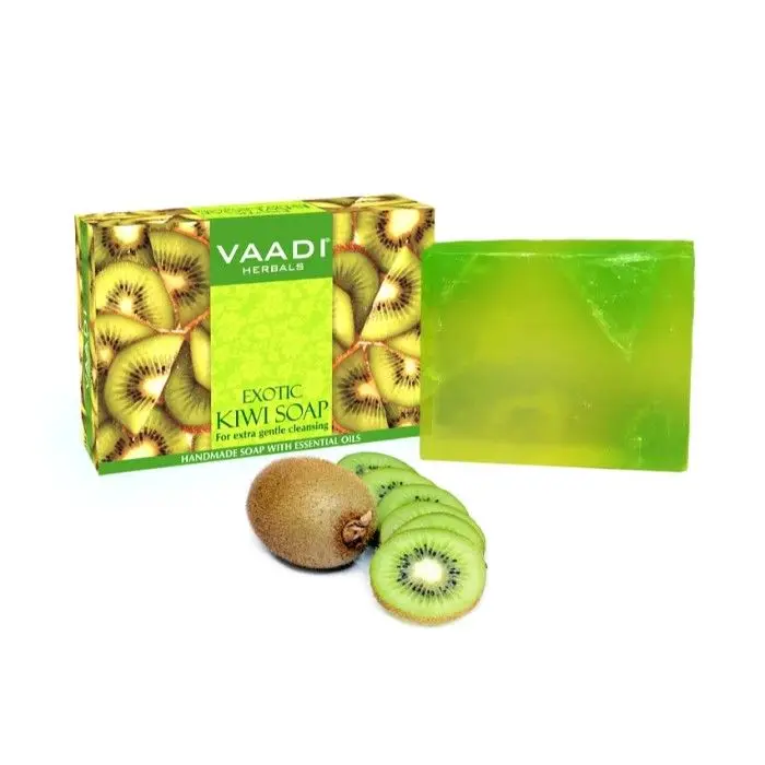 vaadi Herbals Exotic Kiwi Soap For Extra Gentle Cleansing (75 g)