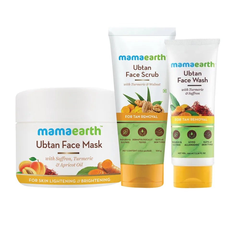 Mamaearth Ubtan De-Tan Kit