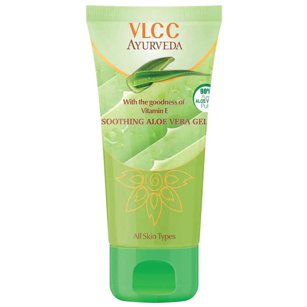 VLCC Ayurveda Soothing Aleo Vera Gel,  100 g  Vitamin E