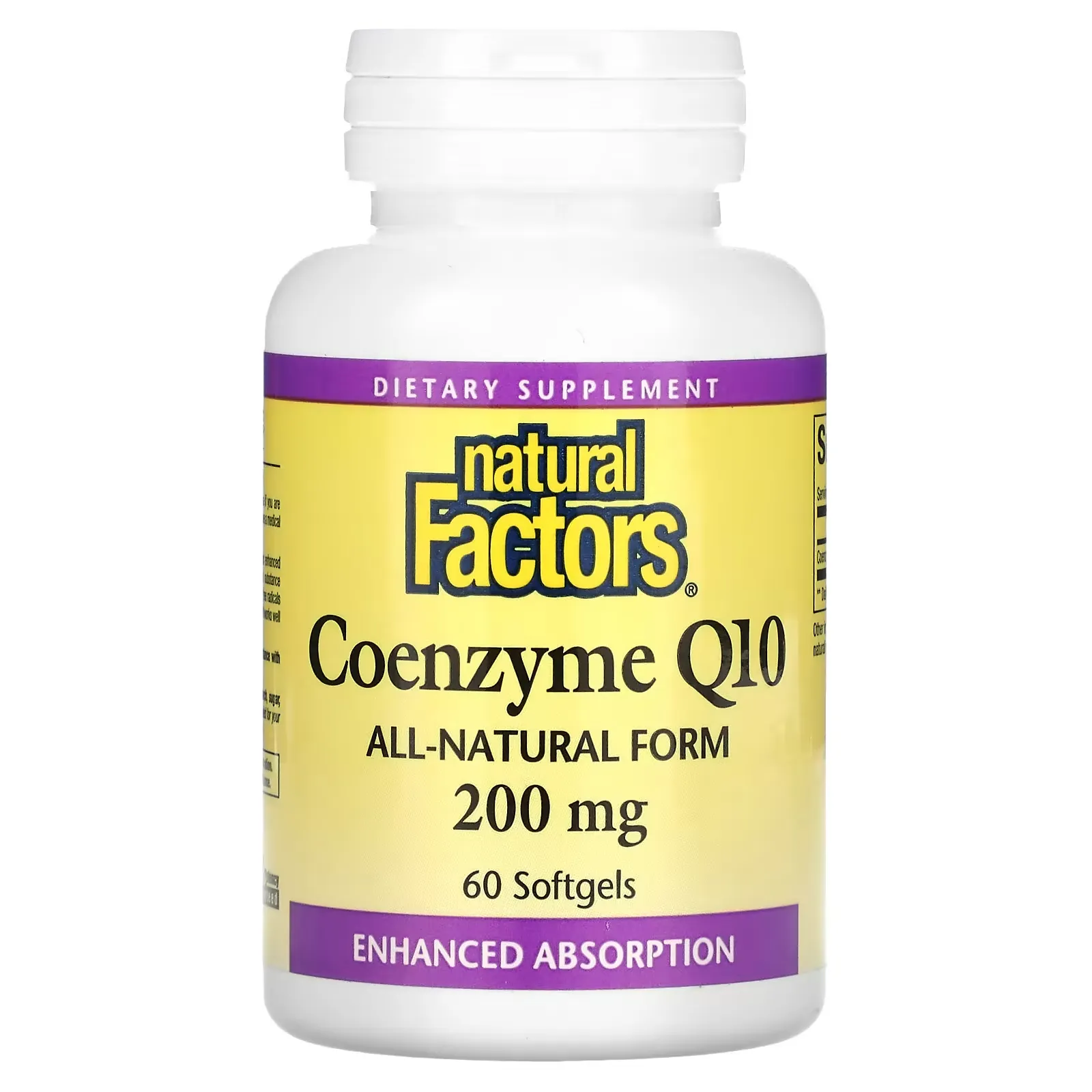 Coenzyme Q10, 200 mg, 60 Softgels