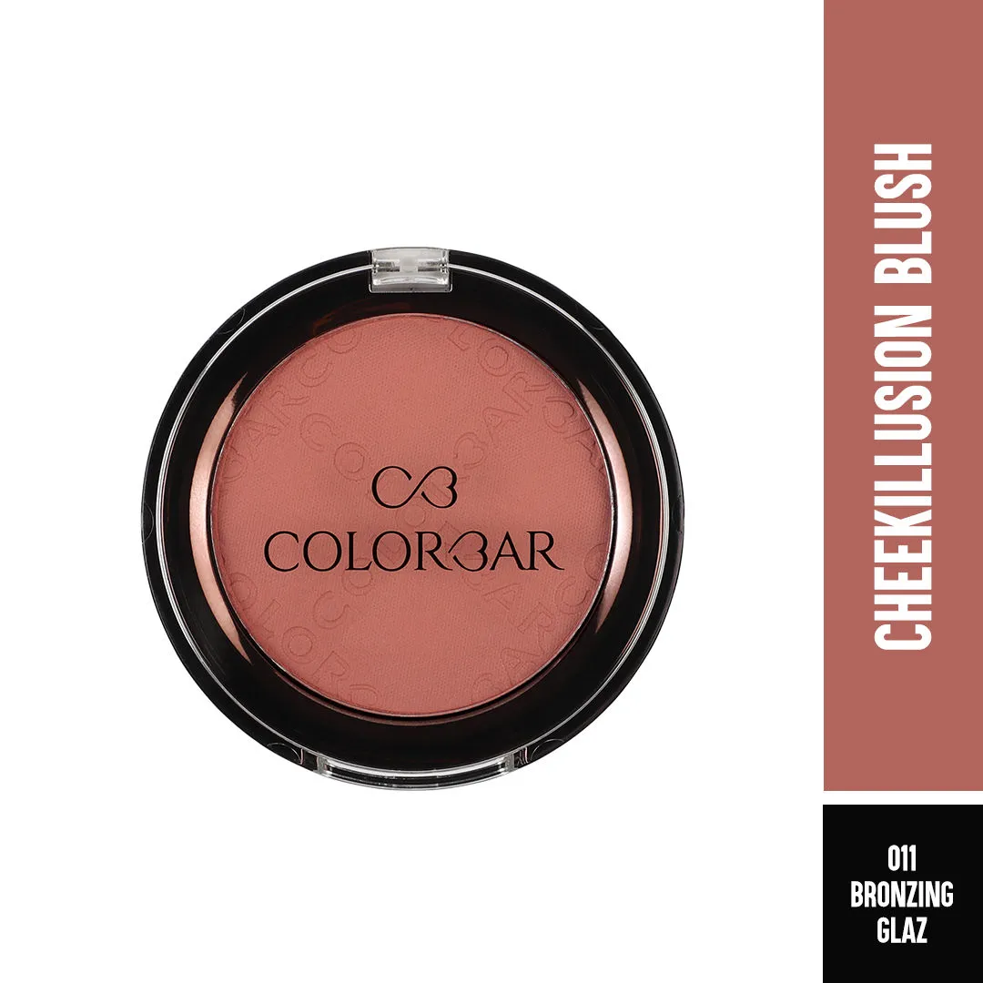 Colorbar Cheekillusion Blush - 011 Bronzing Glaze