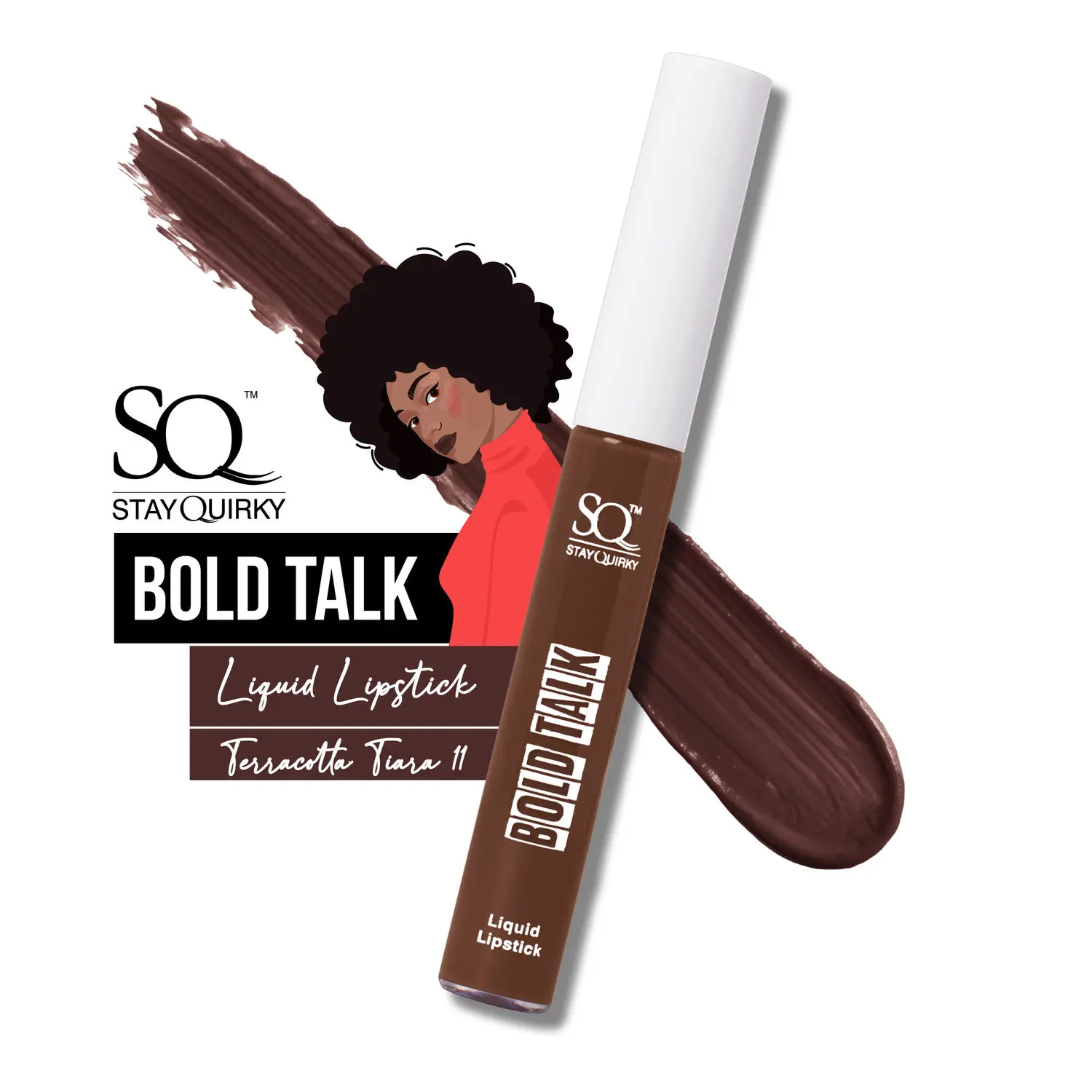 Stay Quirky Bold Talk Liquid Lipstick - Terracotta Tiara 11 (5.5 ml)