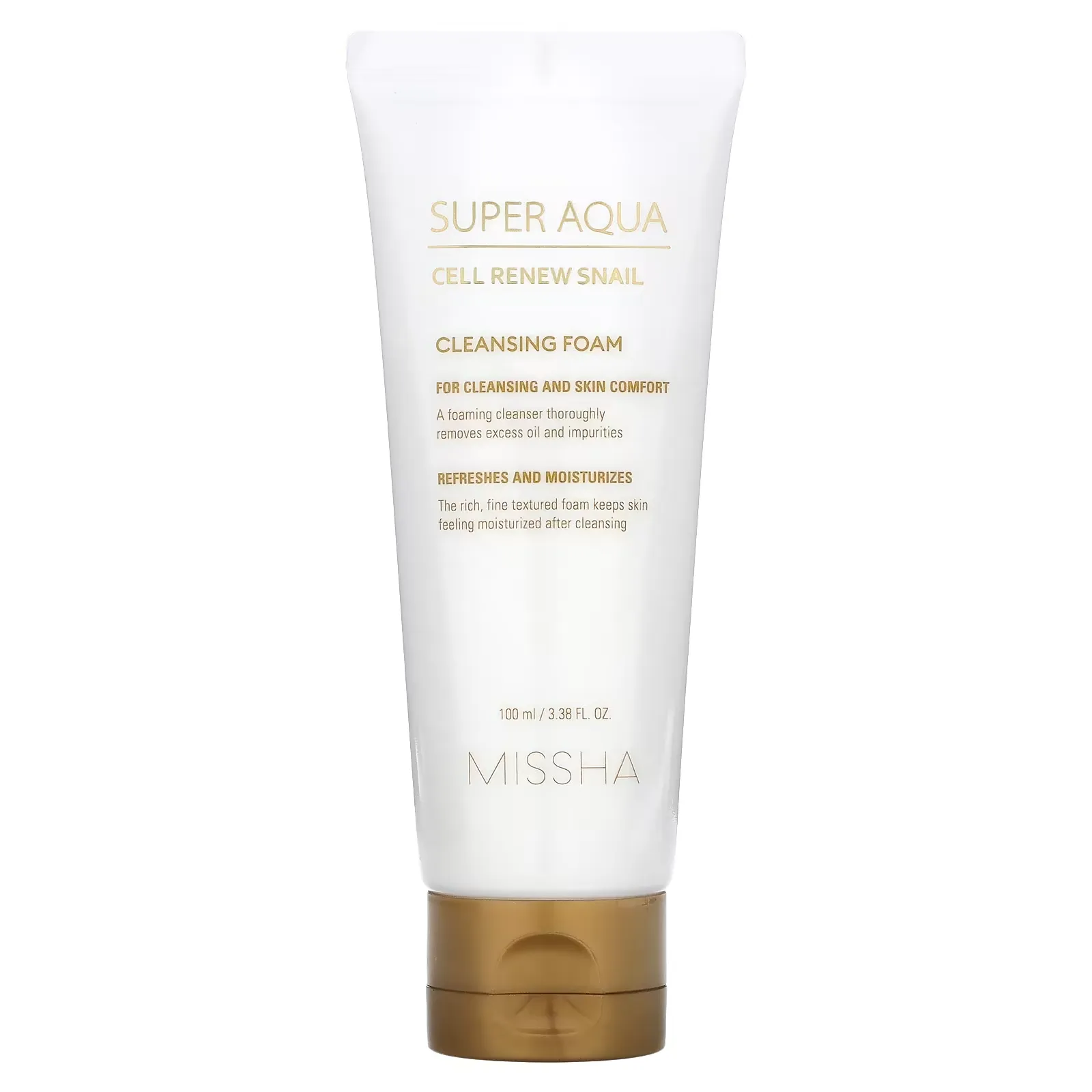 Super Aqua, Cell Renew Snail, Cleansing Foam, 3.38 fl oz (100 ml)