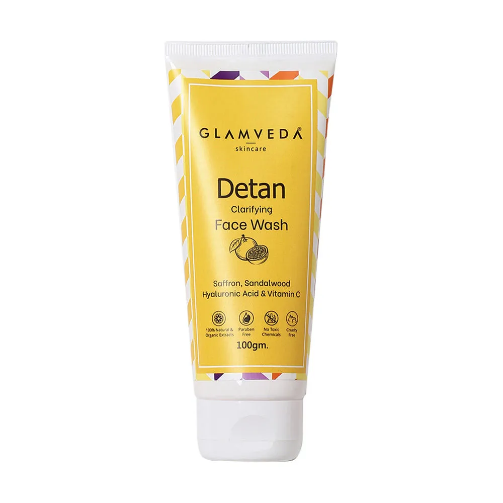 Glamveda Skincare Detan Clarifying Face Wash