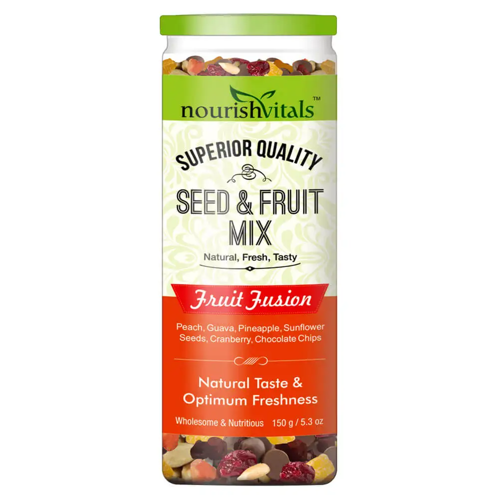 NourishVitals Seed & Fruit Mix,  Fruit Fusion  0.150 kg