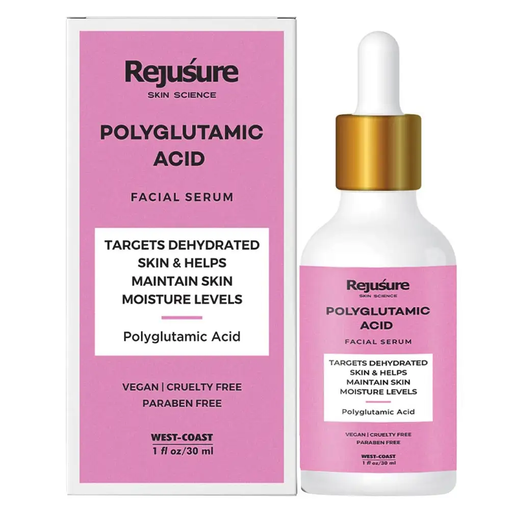 Rejusure Polyglutamic Acid Facial Serum,  30 ml  for Dry & Dehydrate Skin