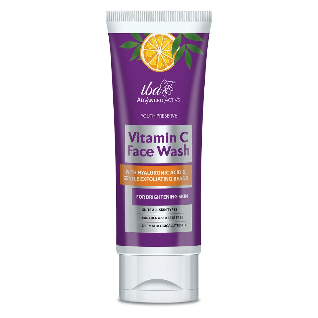 IBA Advanced Activs Youth Preserve Vitamin C Face Wash