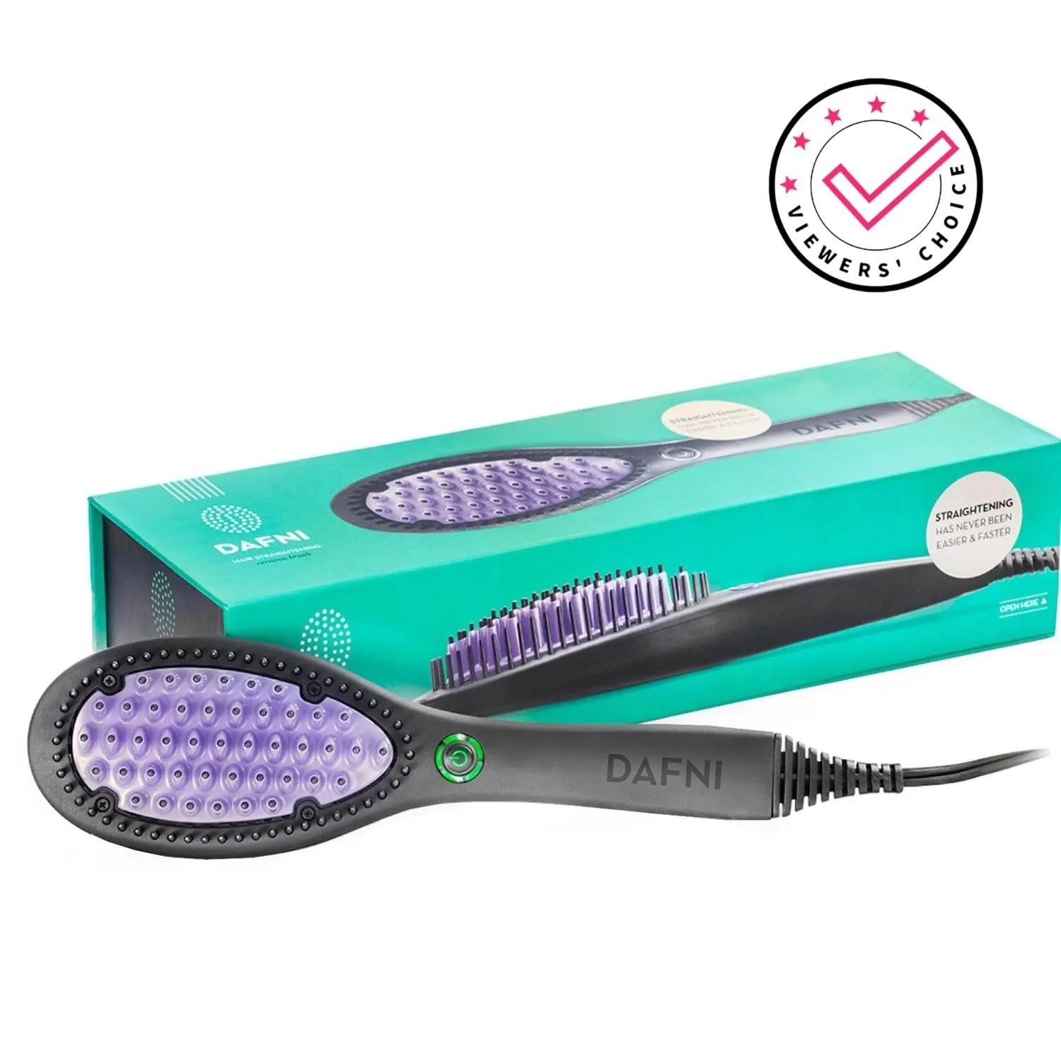 Dafni The Original Hair Straightening Ceramic Brush