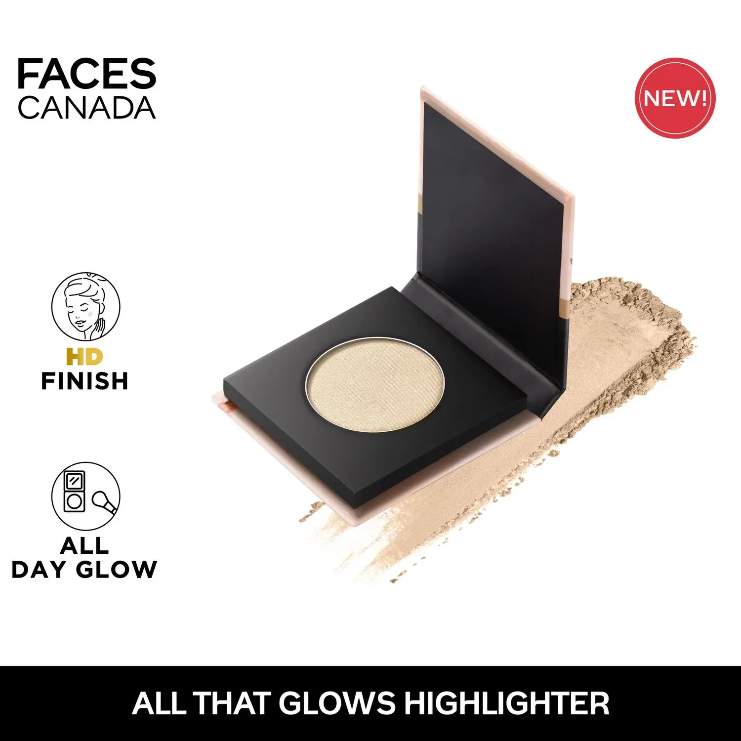 Faces Canada All That Glows Highlighter | Hello Sunshine (4 g)