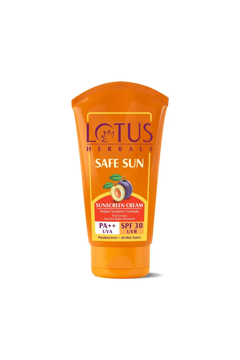 Lotus Herbals Safe Sun Sunscreen Cream PA++ SPF-30 Indian Summer Formula