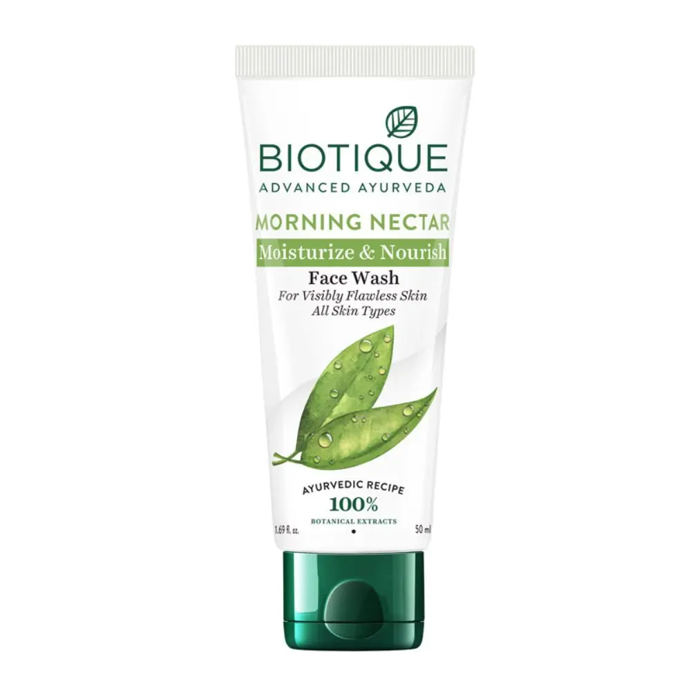 Biotique Bio Morning Nectar Moisiturizing Face Wash (50 ml)