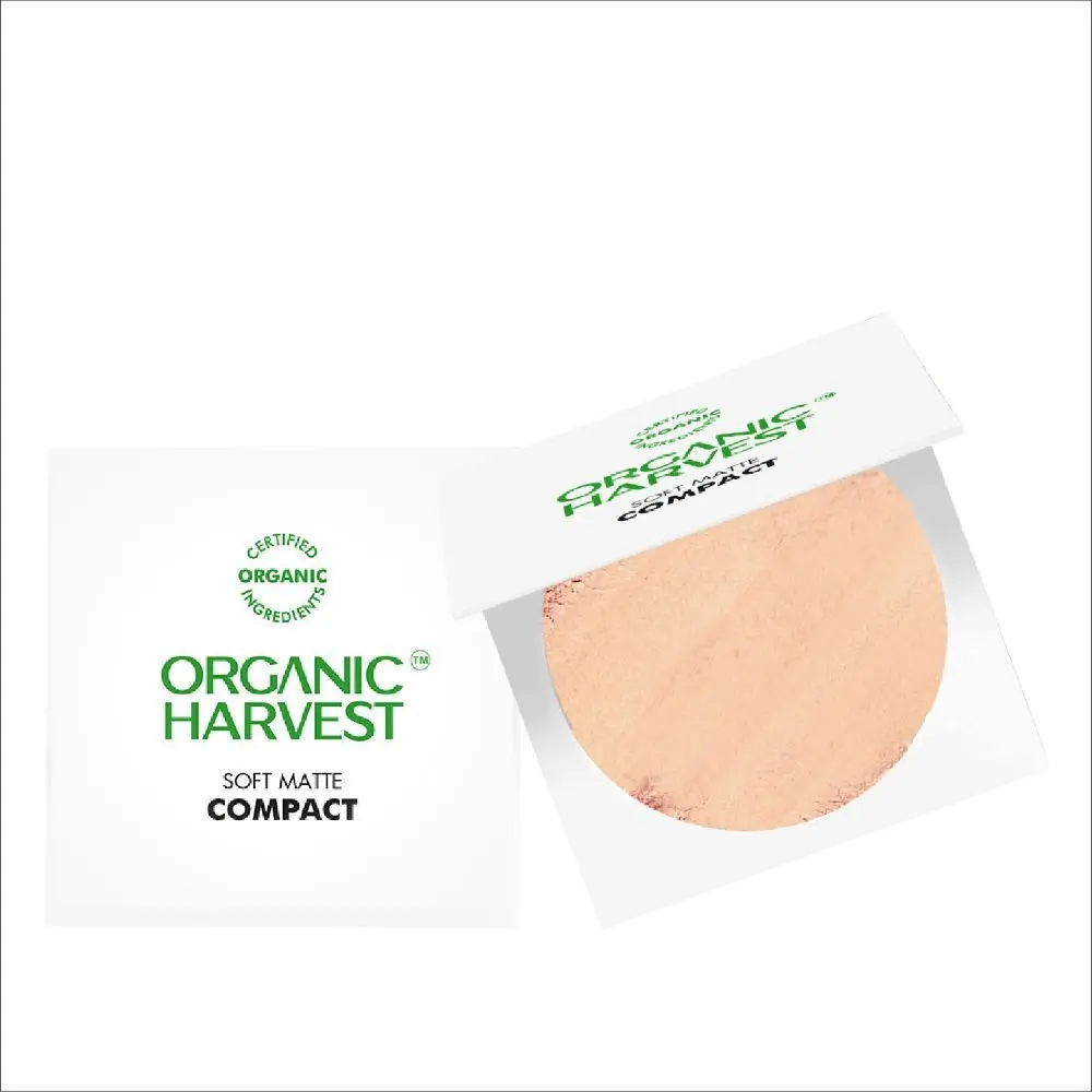 Organic Harvest Soft Matte Compact -Warm Tan, 9gm