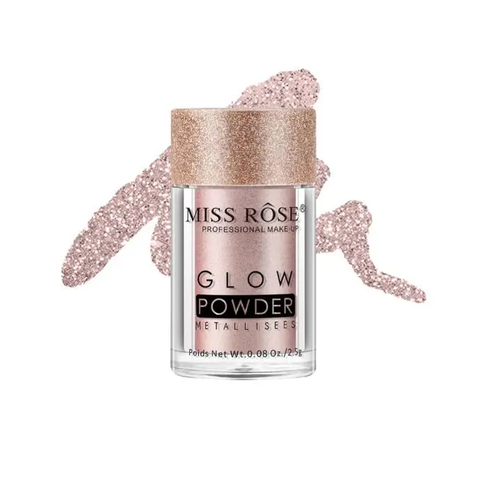 MISS ROSE Single Glow Powder Metalises Eyeshadow 7001-010M9