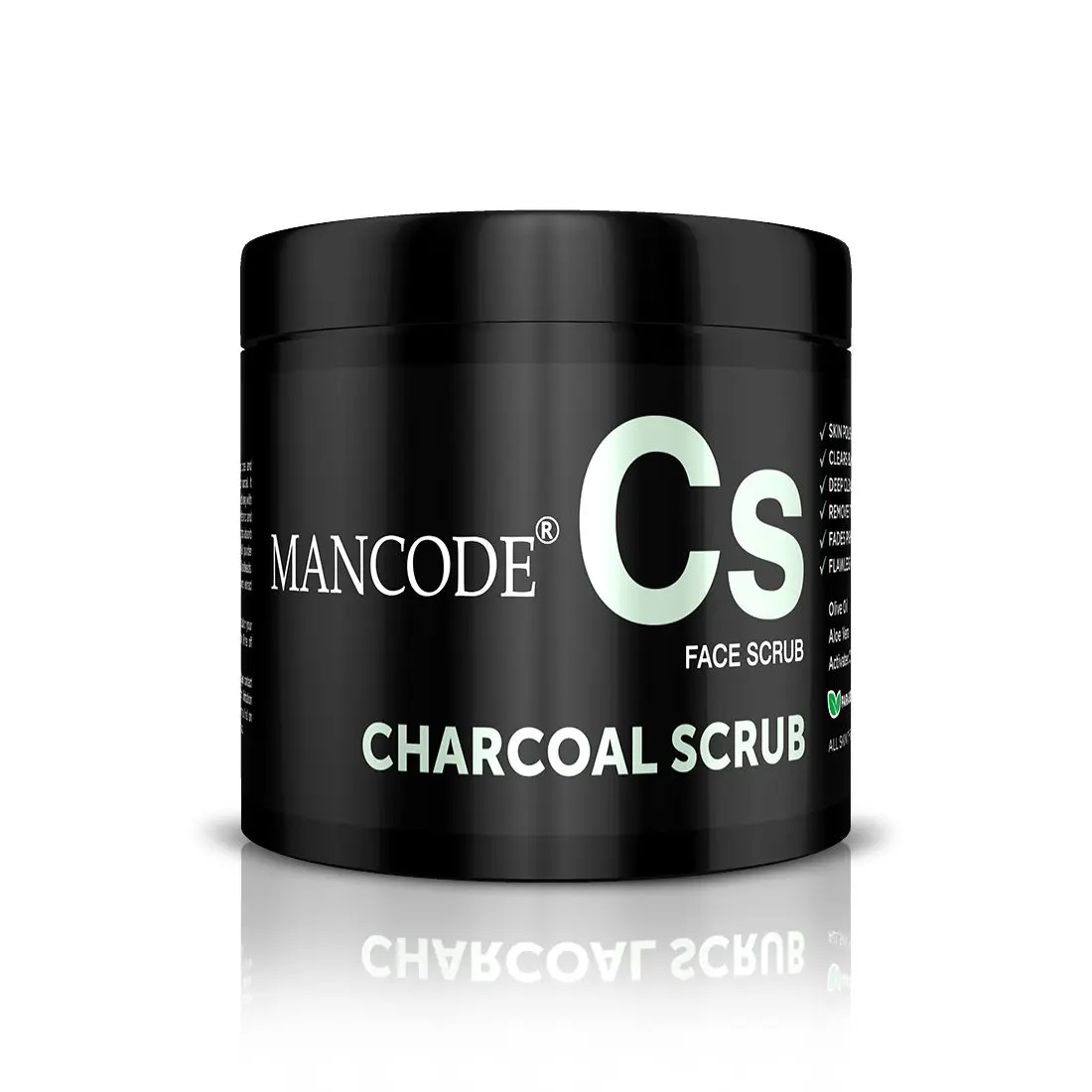 Mancode Charcoal Scrub (100 g)