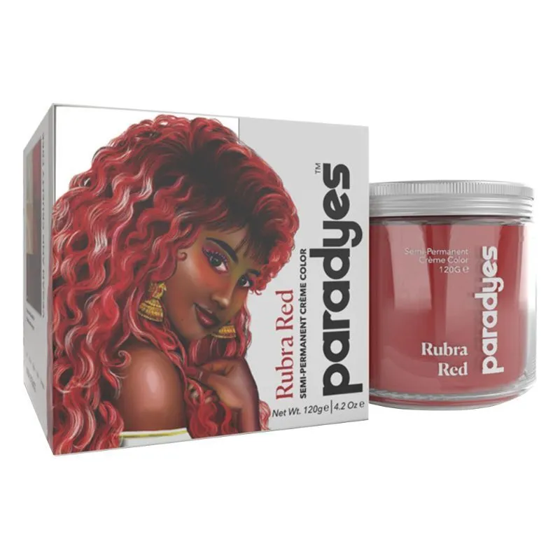 Paradyes Hair Color Jar - Rubra Red