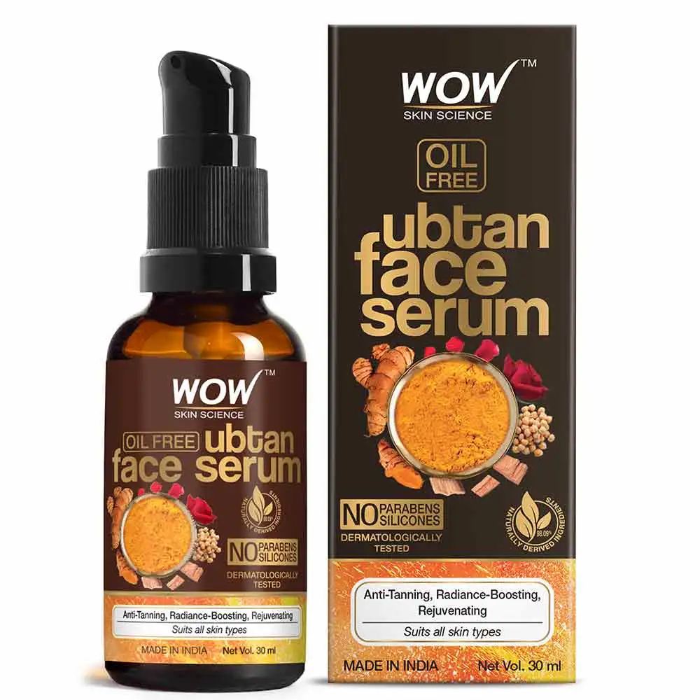 WOW Skin Science Ubtan Face Serum,  30 ml  for All Skin Types