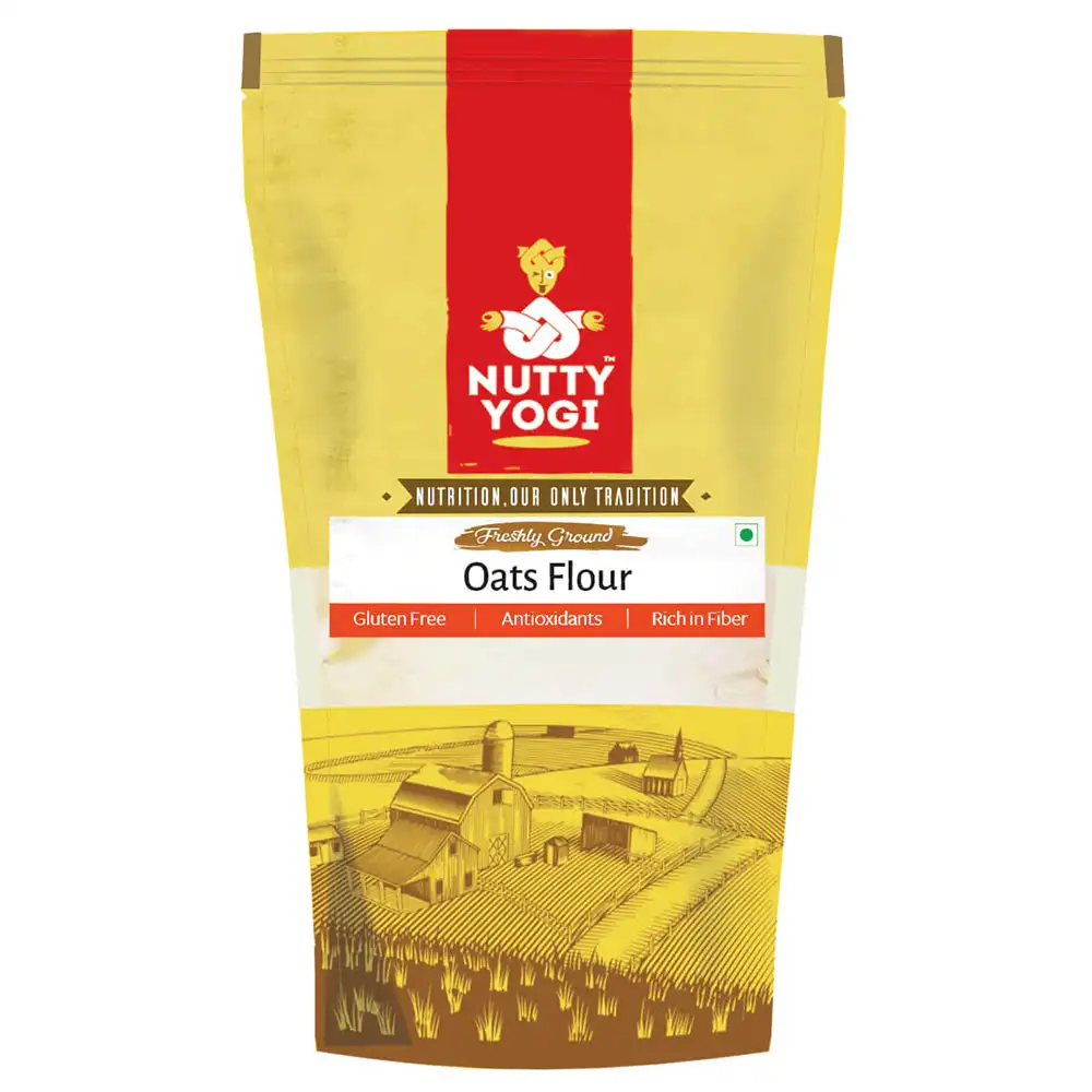 Nutty Yogi Oats Flour,  Unflavoured  1 kg