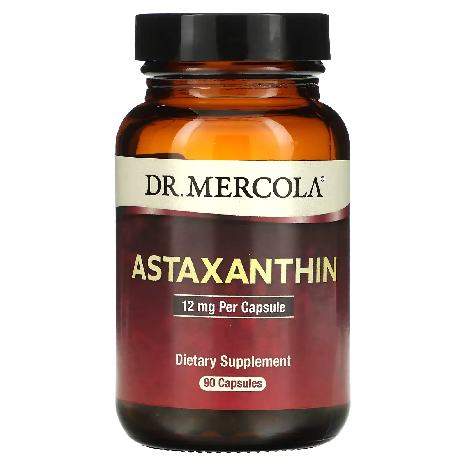 Astaxanthin, 12 mg, 90 Capsules