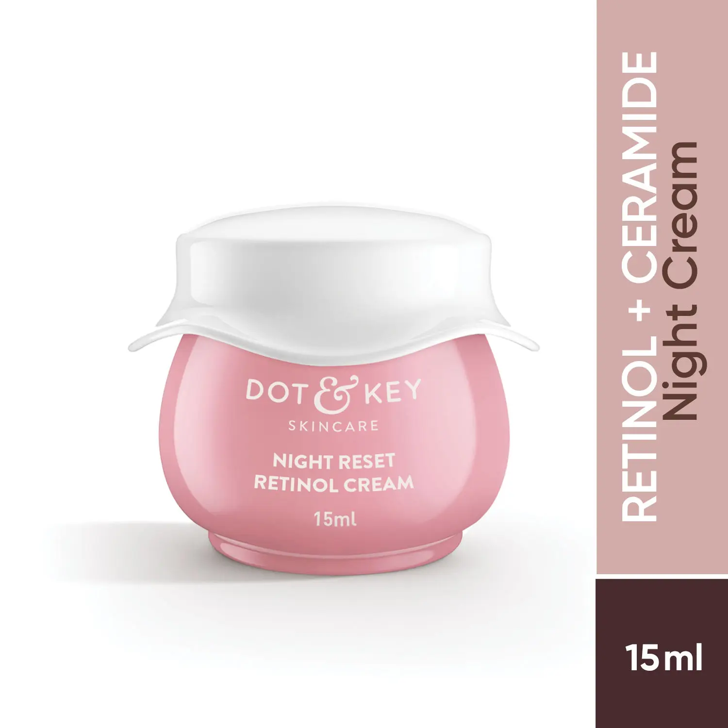 Dot & Key Night Reset Retinol + Ceramide Sleep Treatment Cream (15 ml)