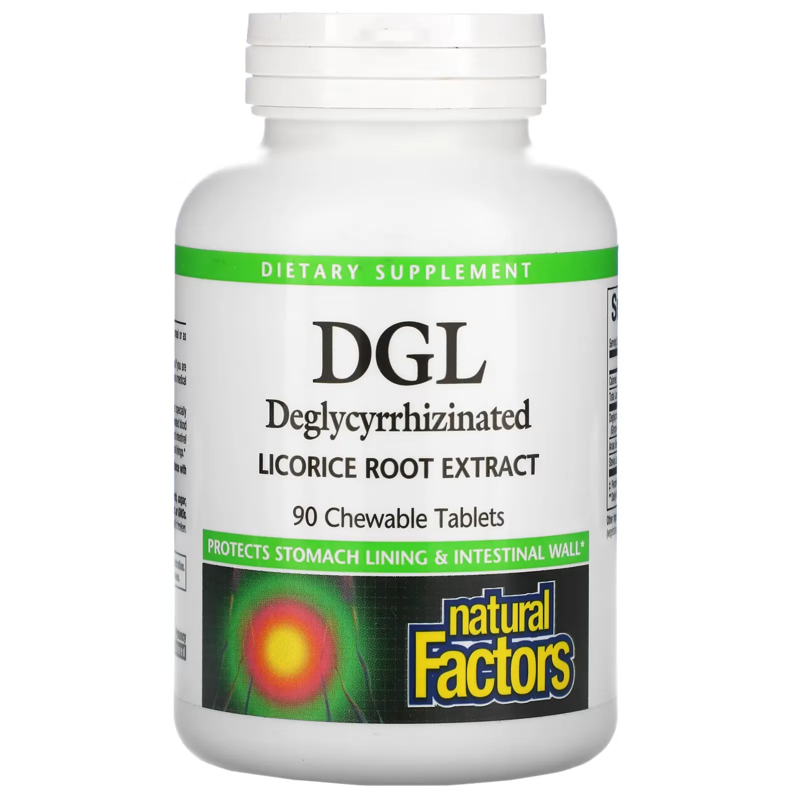 DGL, Deglycyrrhizinated Licorice Root Extract, 90 Chewable Tablets