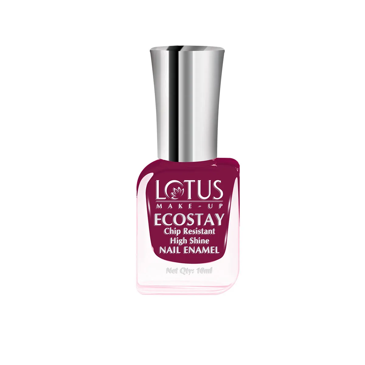 Lotus Make Up Ecostay Nail Enamel - Berry Wine