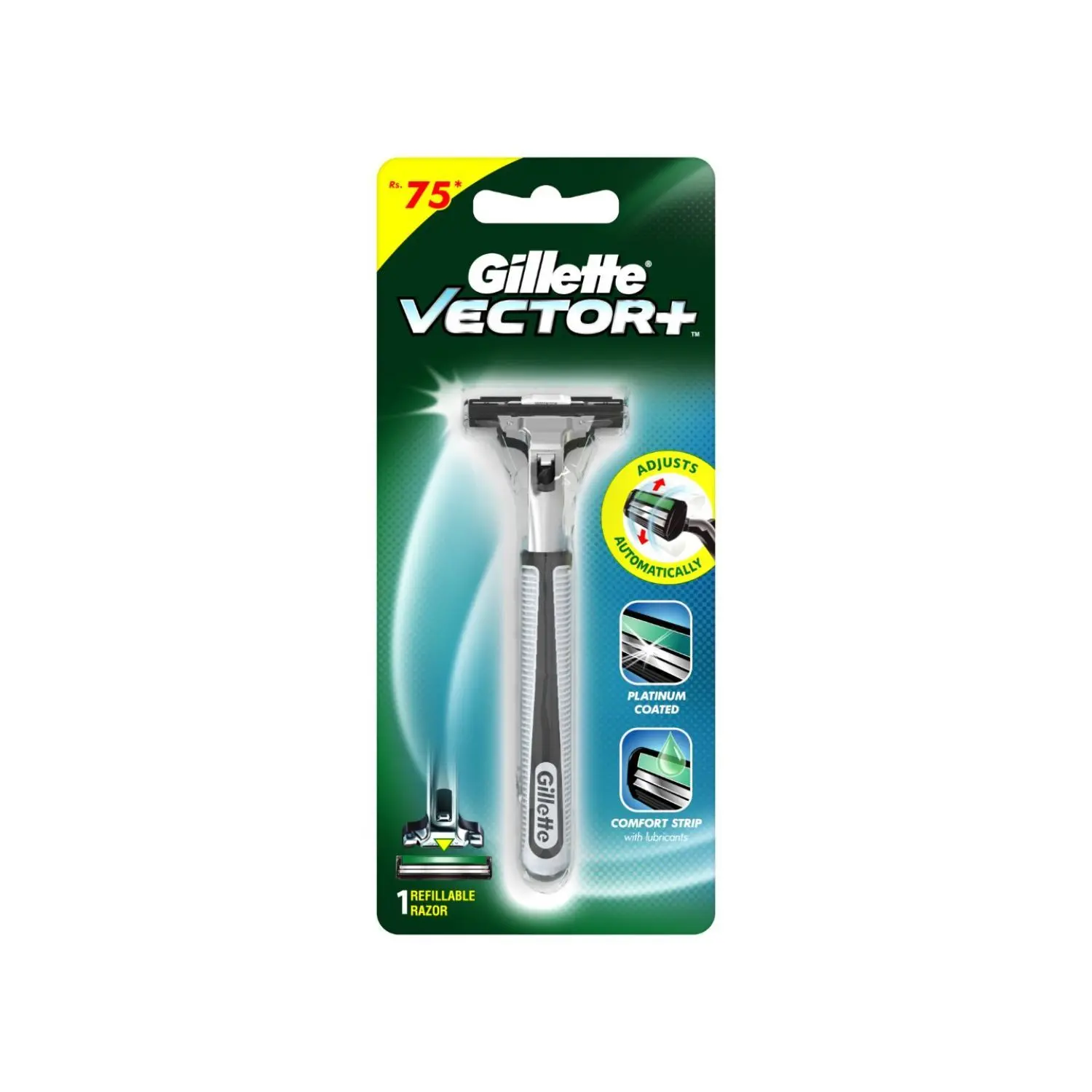 Gillette Vector Plus Manual Shaving Razor