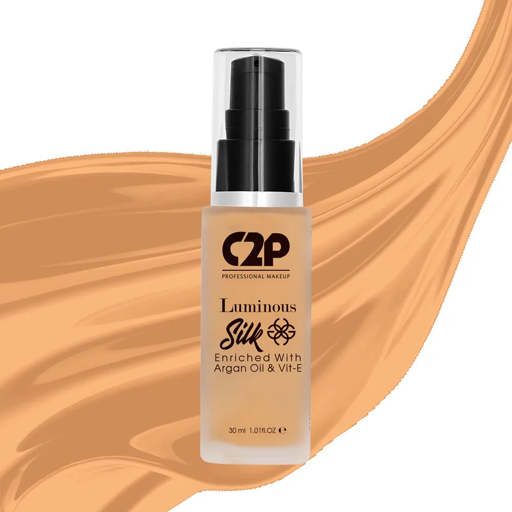 C2P Pro Luminious Silk Foundation - Dark 13