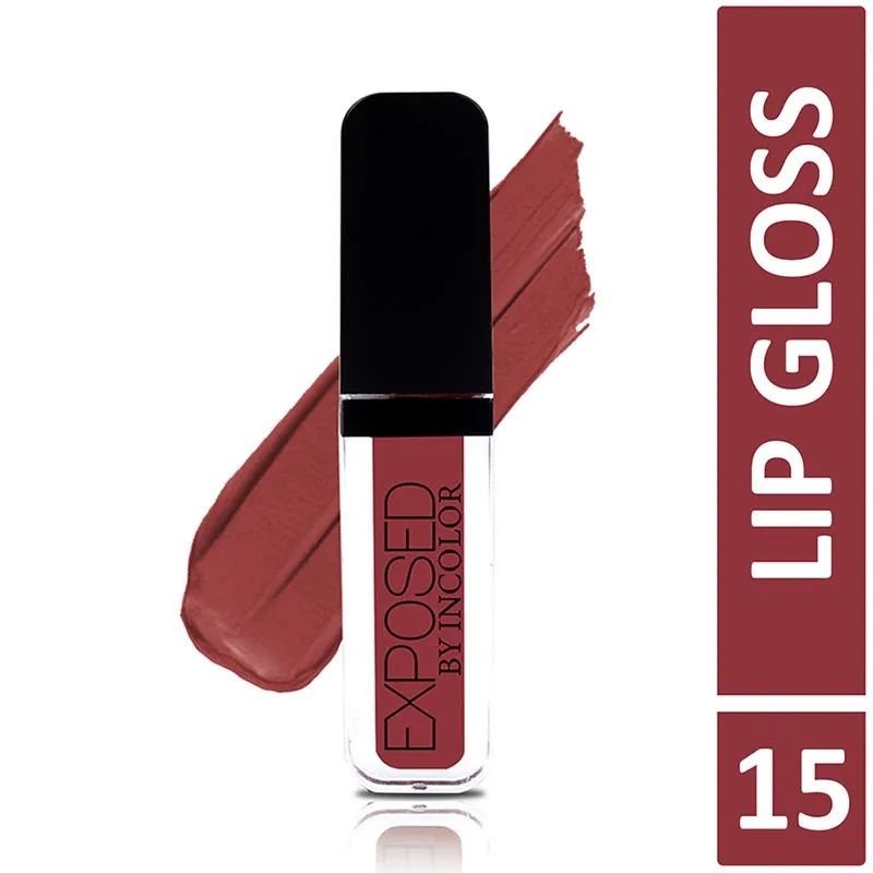 Incolor Exposed Soft Matte Lipgloss - 15