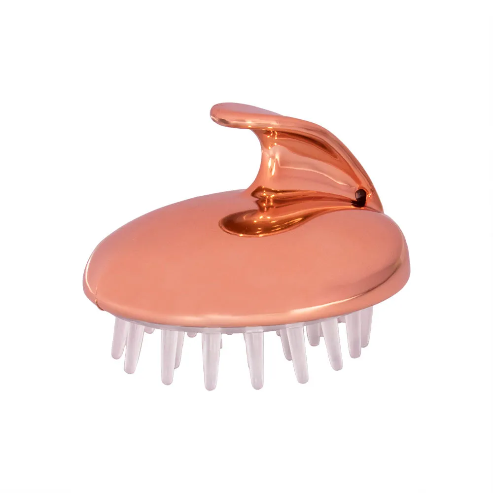 Streak Street Hair Scalp Massager & Shampoo Brush - Shiny Golden - Promotes Hair Growth