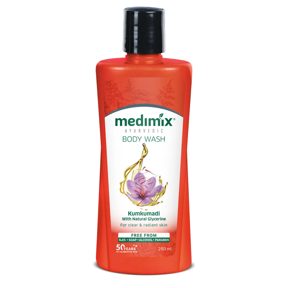 Medimix Ayurvedic Body Wash Kumkumadi with Natural Glycerine