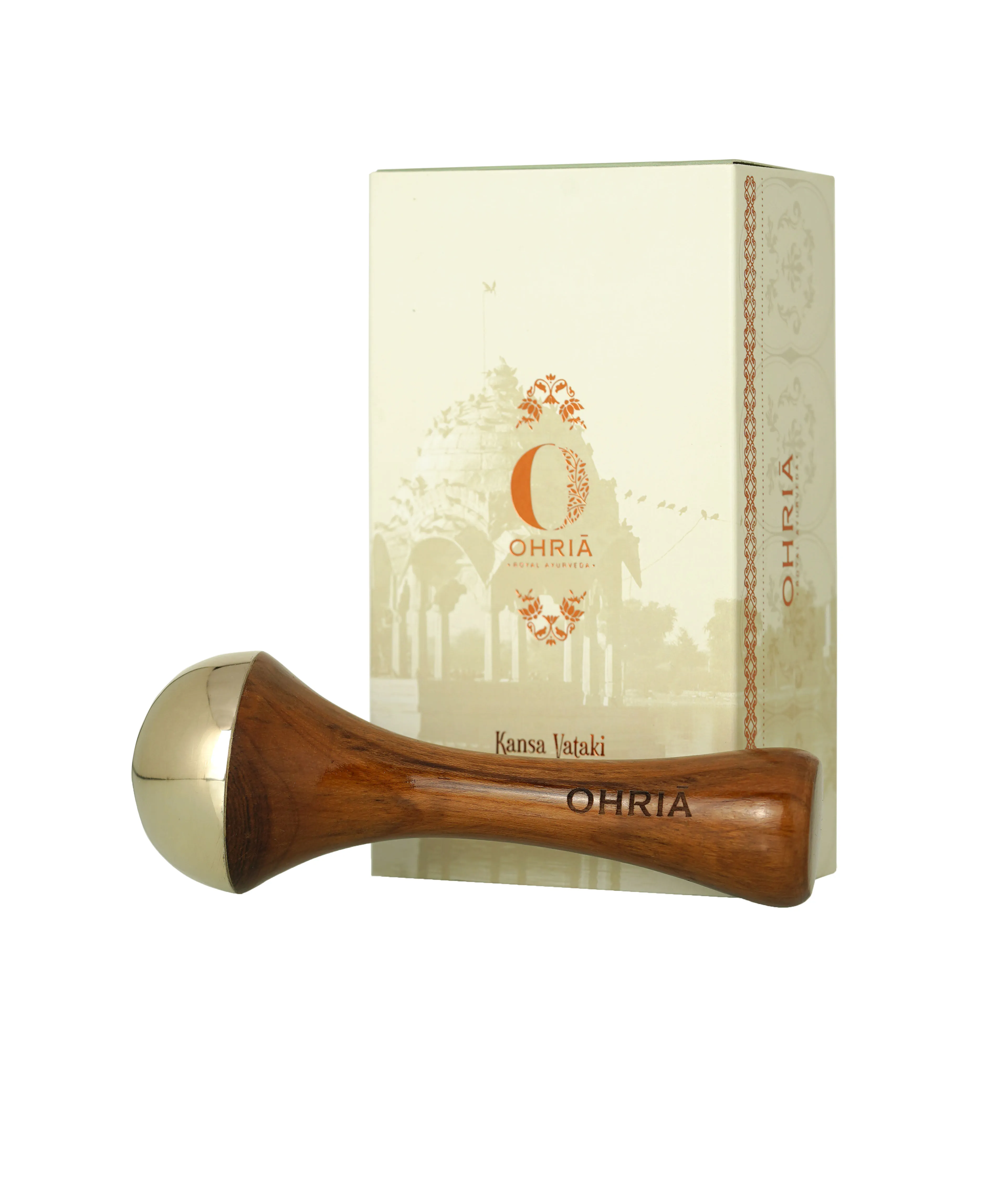 Ohria Ayurveda Kansa Vataki Face Massage Wand