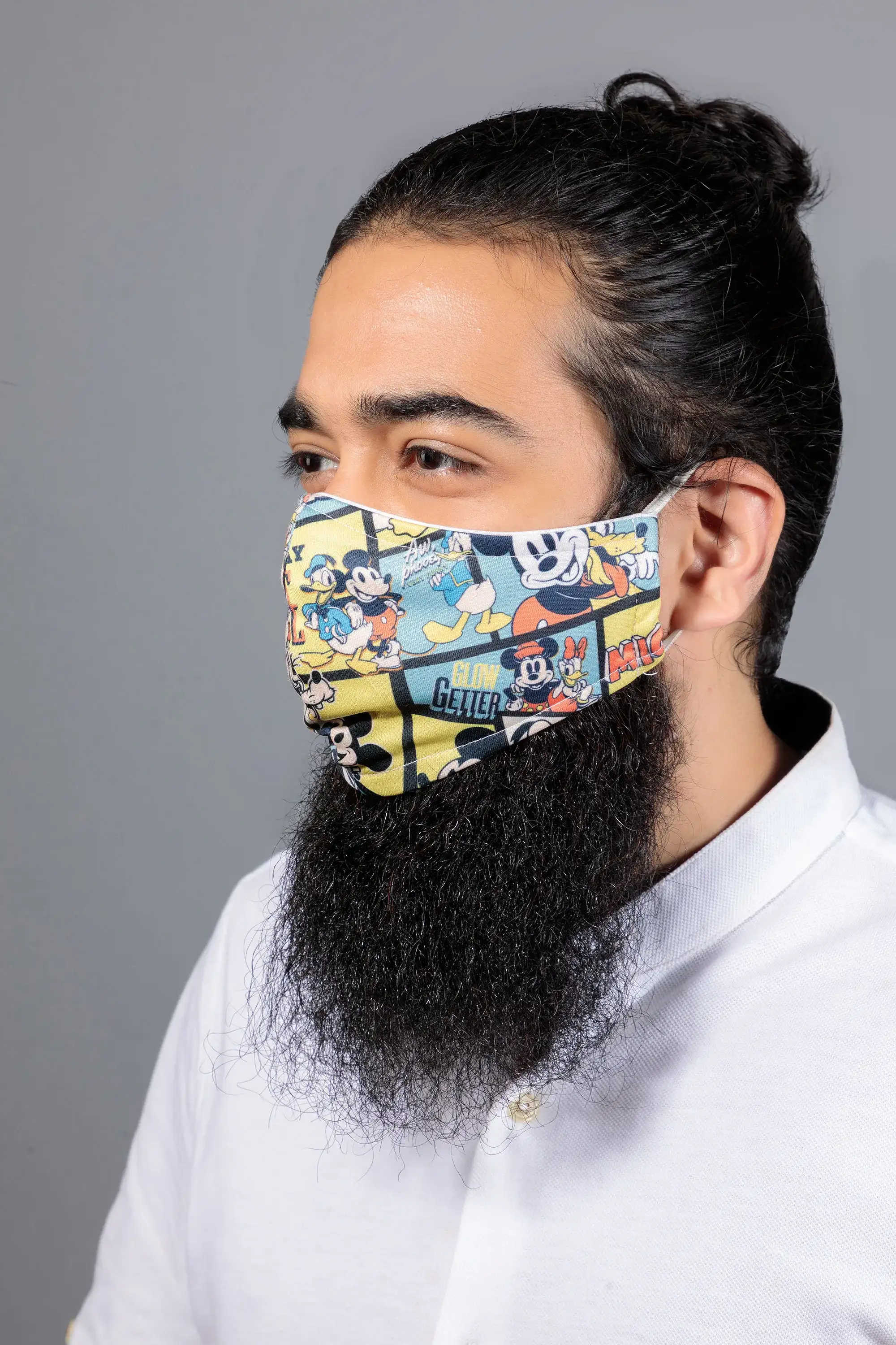 The Cover Up Project Mask For The Beardo Xl (Pack Of 5, Weekday Edit) - Multi-Color (Free Size)