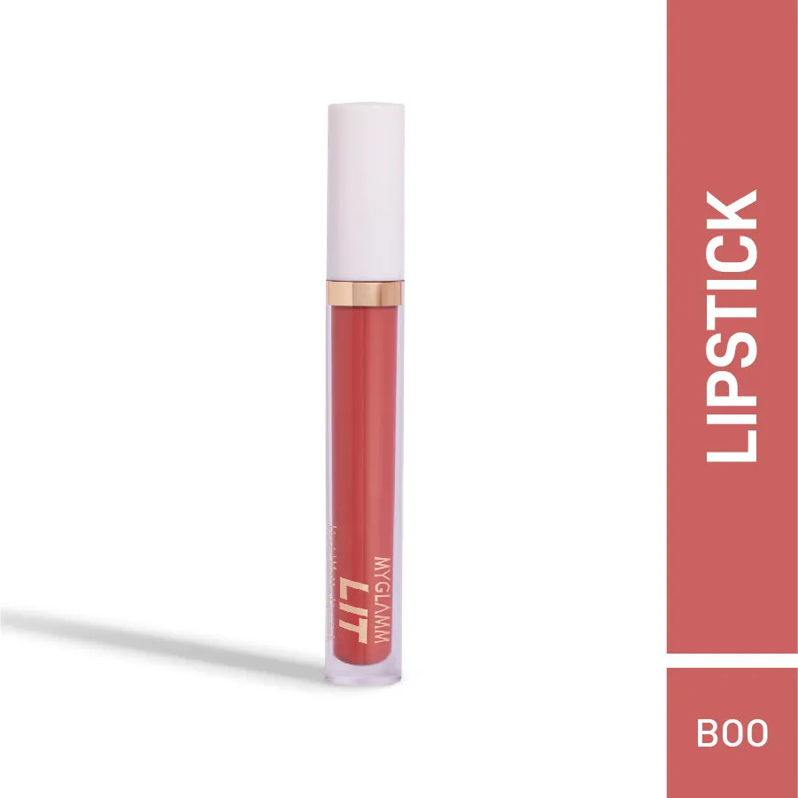 MyGlamm Lit Liquid Matte Lipstick-Boo