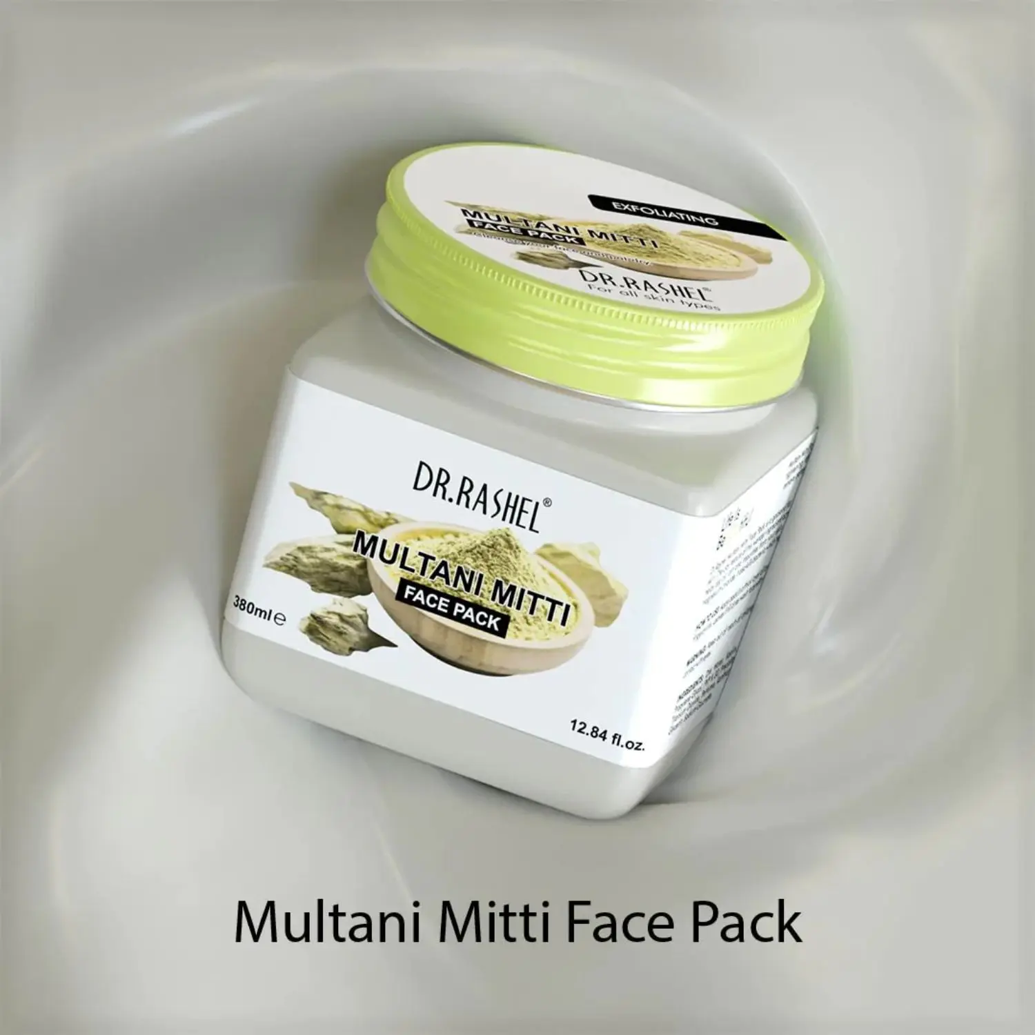 Dr.Rashel Exfoliating Multani Mitti Face Pack For All Skin Type (380 ml)