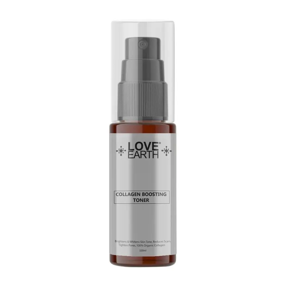 Love Earth Collagen Boosting Toner With Aloe Vera Extracts And Glycerin For Scar Reduction,Fine Lines & Ageing 100ml