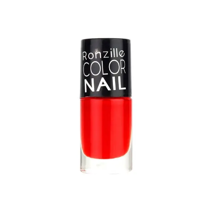 Ronzille Exclusive Glossy Finish Nail Polish Poppy Red Glossy (333)