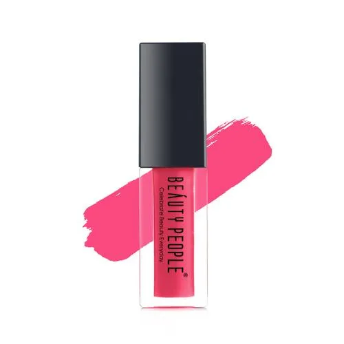 Beauty People Matte Lucious Liquid Lip Color - Pink Magic L36